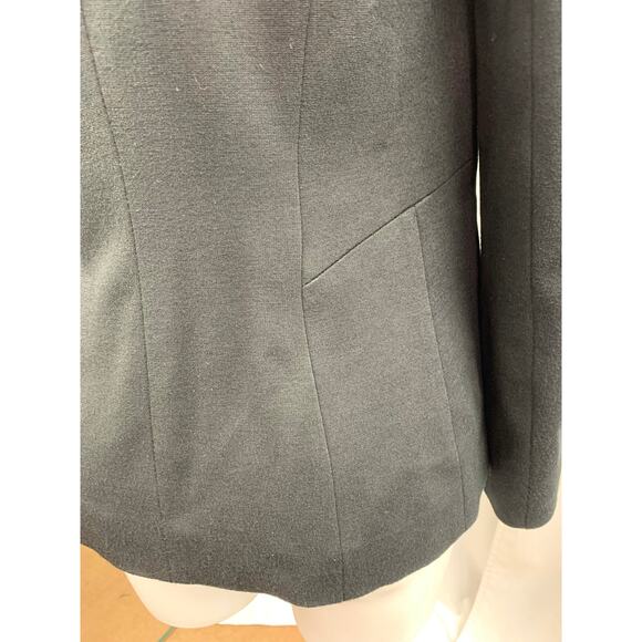 50% OFF Chico's Blazer Button Close Tailored Look Deep V Neck - Picture 5 of 8